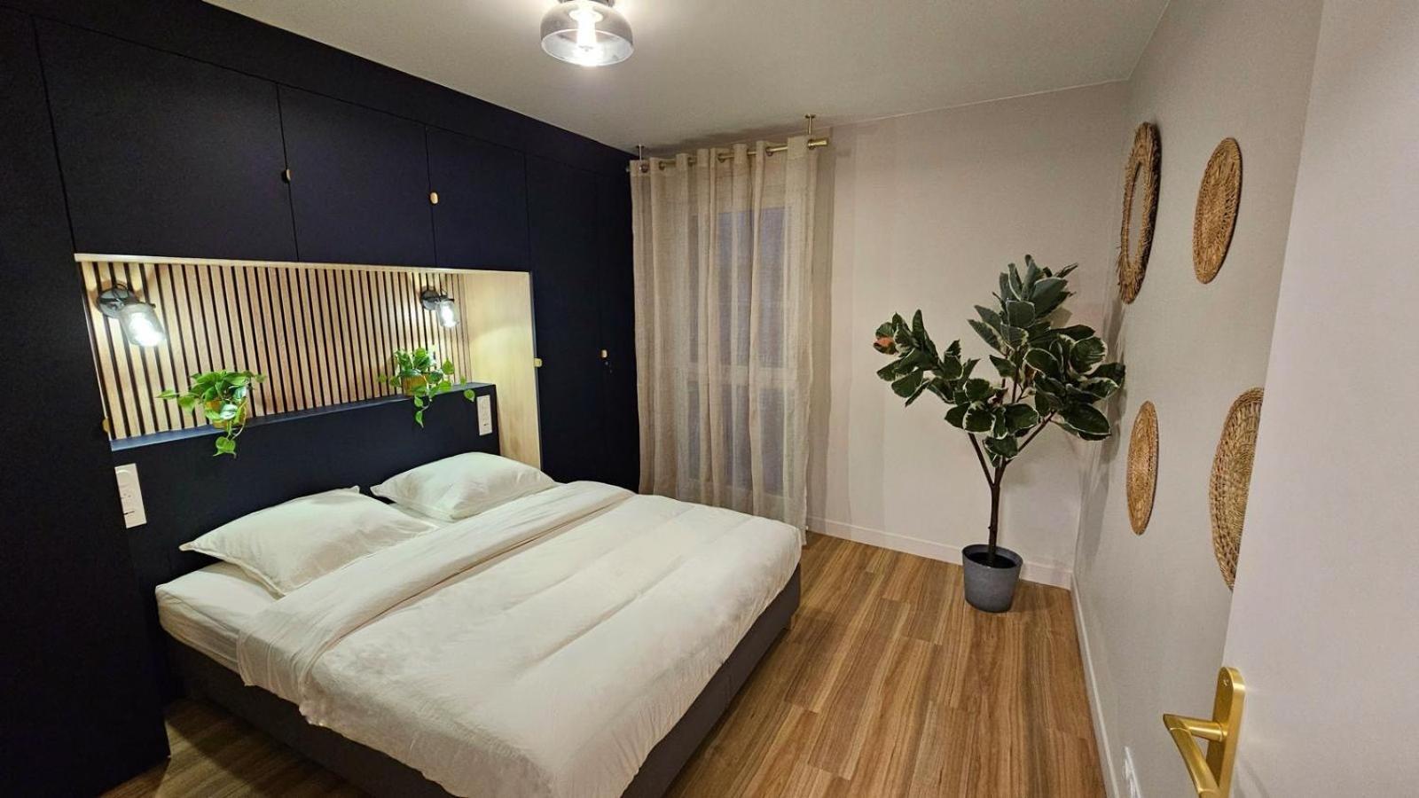 L'Ecrin Bleu Appartement Aubervilliers Buitenkant foto